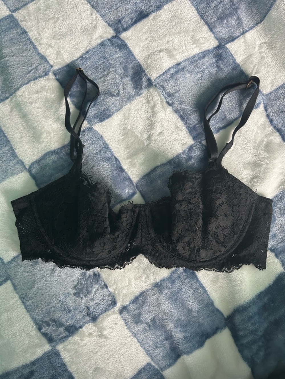 Victoria's Secret Black Lace Underwire Bra